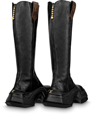 (Women) Louis Vuitton Archlight 2.0 Platform 'Black Leather Zip' 1ABHSW Shop (Women) Louis Vuitton Archlight 2.0 Platform 'Black Leather Zip' 1ABHSW