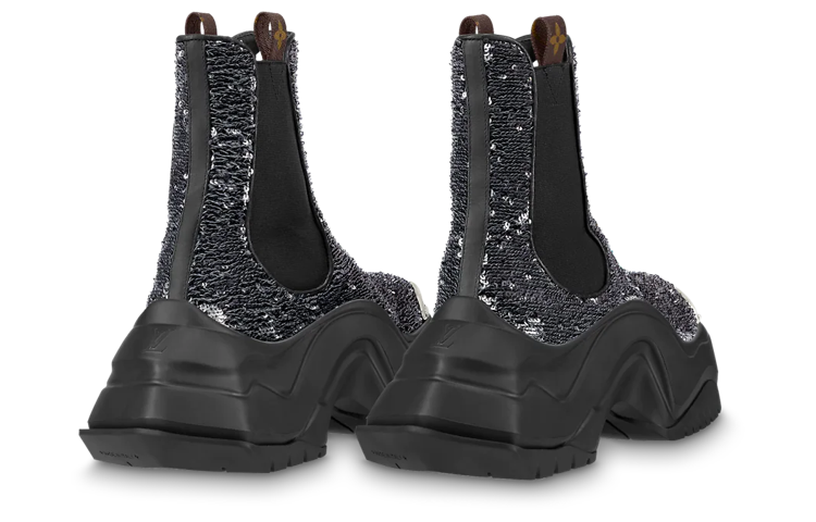 Purchase (W) Louis Vuitton Archlight 2.0 Plataforma 'Black Slip-On Chelsea' 1AB3I5