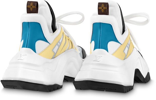 (W) Louis Vuitton Archlight 2.0 Sneakers Bertapak 'Putih Kuning Kelabu' 1ABIIC Lookbook (W) Louis Vuitton Archlight 2.0 Sneakers Bertapak 'Putih Kuning Kelabu' 1ABIIC