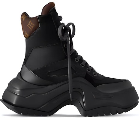 (W) Louis Vuitton Archlight 2.0 Platform Ankle Sneaker 'Hitam dengan Monogram Coklat' 1ABI0Z Order (W) Louis Vuitton Archlight 2.0 Platform Ankle Sneaker 'Hitam dengan Monogram Coklat' 1ABI0Z