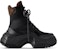 (W) Louis Vuitton Archlight 2.0 Platform Ankle Sneaker 'Hitam dengan Monogram Coklat' 1ABI0Z