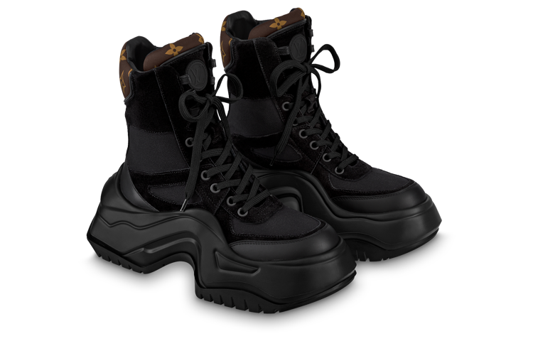 Lookbook (W) ルイ・ヴィトン アークライト2.0 モノグラム (黒/茶) 1ABI0Z