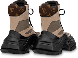 路易威登 Archlight 2.0 牛皮 系帶 時尚 短靴 女款 棕色 Shop 路易威登 Archlight 2.0 牛皮 系帶 時尚 短靴 女款 棕色