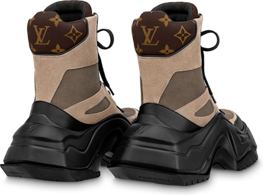 (Women) Louis Vuitton Archlight 2.0 Platform Ankle Sneakers 'Tan Black' 1ABI1F Shop (Women) Louis Vuitton Archlight 2.0 Platform Ankle Sneakers 'Tan Black' 1ABI1F