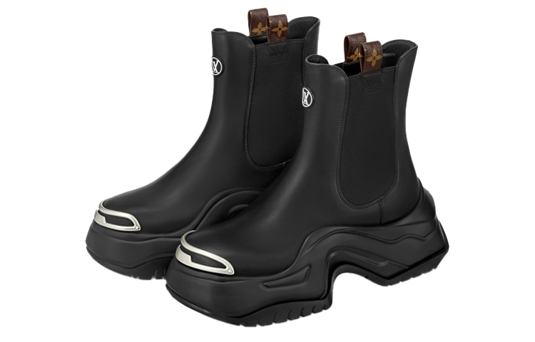 Lookbook (Women) Louis Vuitton Archlight 2.0 Platform Boots 'Black' 1AB15D