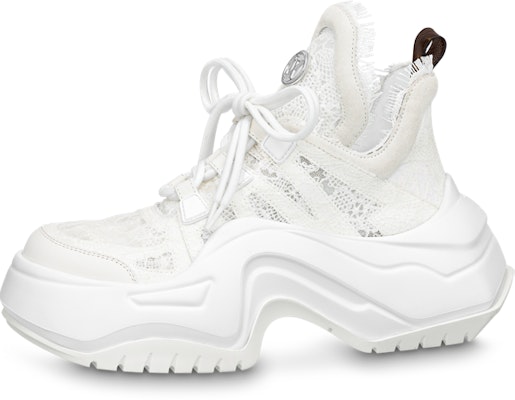 (Women) Louis Vuitton Archlight 2.0 Platform Sneakers 'White Lace' 1ABI41 Buy (Women) Louis Vuitton Archlight 2.0 Platform Sneakers 'White Lace' 1ABI41
