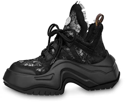 (Women) Louis Vuitton Archlight 2.0 Platform Sneakers 'Black Lace' 1ABI3P (Women) Louis Vuitton Archlight 2.0 Platform Sneakers 'Black Lace' 1ABI3P