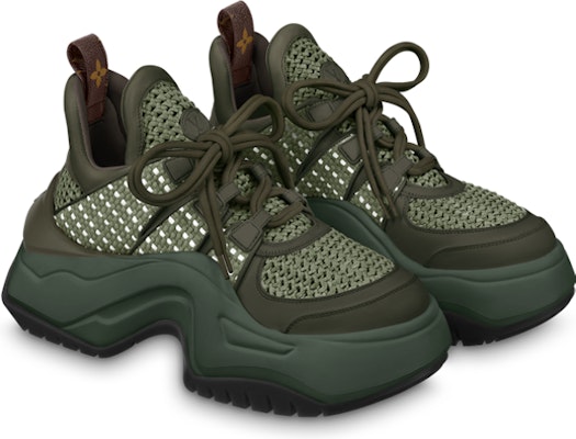 (Women) Louis Vuitton Archlight 2.0 Platform Sneakers 'Green' 1ABHYD Lookbook (Women) Louis Vuitton Archlight 2.0 Platform Sneakers 'Green' 1ABHYD