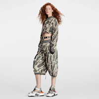 Lookbook (W) Zapatillas Louis Vuitton Archlight 2.0 Plataforma 'Plateado Blanco Naranja' 1AB143