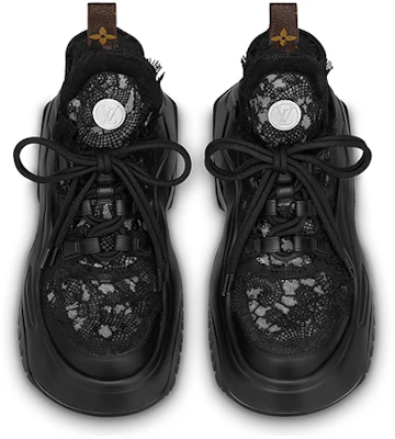 (W) Louis Vuitton Archlight 2.0 Platform Sneakers ''Zwart Kant'' 1ABI3P Lookbook (W) Louis Vuitton Archlight 2.0 Platform Sneakers ''Zwart Kant'' 1ABI3P
