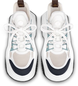 (W) Louis Vuitton Archlight 2.0 Sneakers Platform 'Putih Beige Biru' 1ABIHW Shop (W) Louis Vuitton Archlight 2.0 Sneakers Platform 'Putih Beige Biru' 1ABIHW