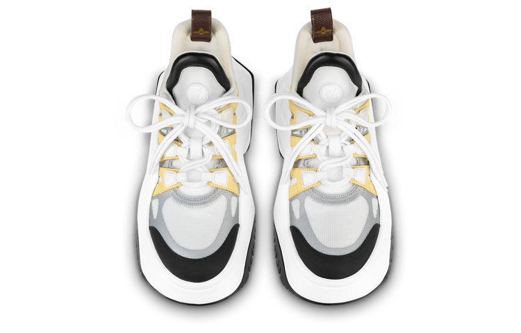 Shop (W) ルイ・ヴィトン アークライト2.0 白黄灰 1ABIIC