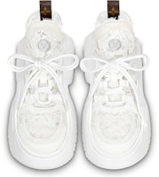 (W) Louis Vuitton Archlight 2.0 Sneakers Platform 'White Lace' Putih Renda 1ABI41 Shop (W) Louis Vuitton Archlight 2.0 Sneakers Platform 'White Lace' Putih Renda 1ABI41