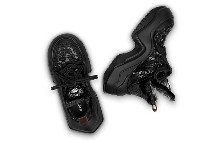 Shop (W) Louis Vuitton Archlight 2.0 Platform Sneakers ''Zwart Kant'' 1ABI3P