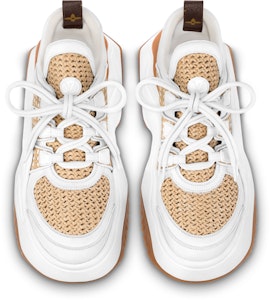 LOUIS VUITTON Archlight 2.0 厚底系帶低筒運動休閒鞋 女款 白褐色 Purchase LOUIS VUITTON Archlight 2.0 厚底系帶低筒運動休閒鞋 女款 白褐色