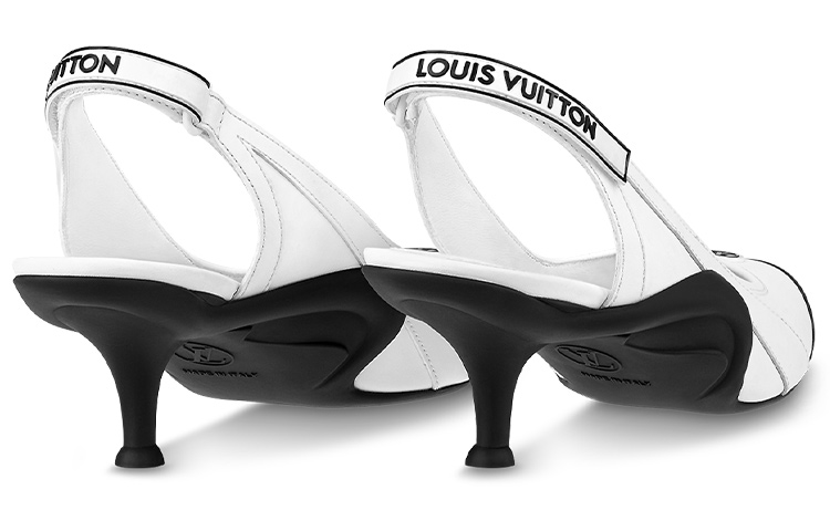(W) LV Archlight 55mm Slingback Pumps 'White' 圖 4
