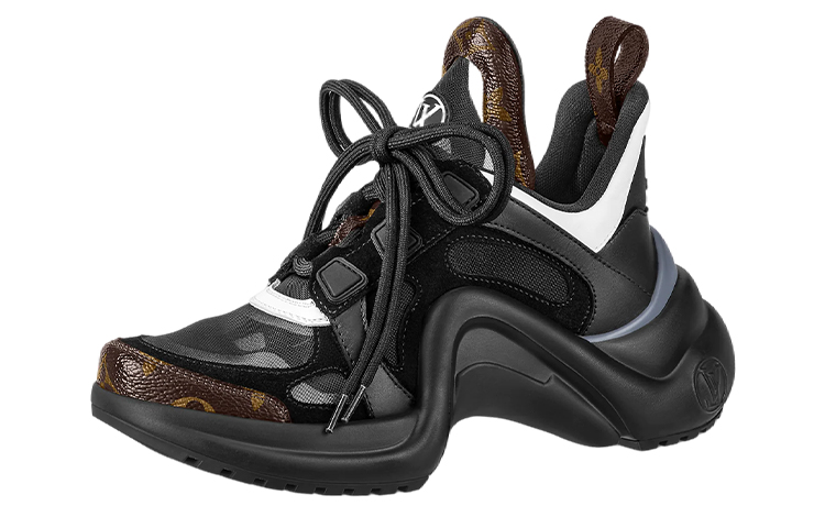 Buy (Women) Louis Vuitton LV Archlight Sneakers 'Black with Brown Monogram' 1A9RQV