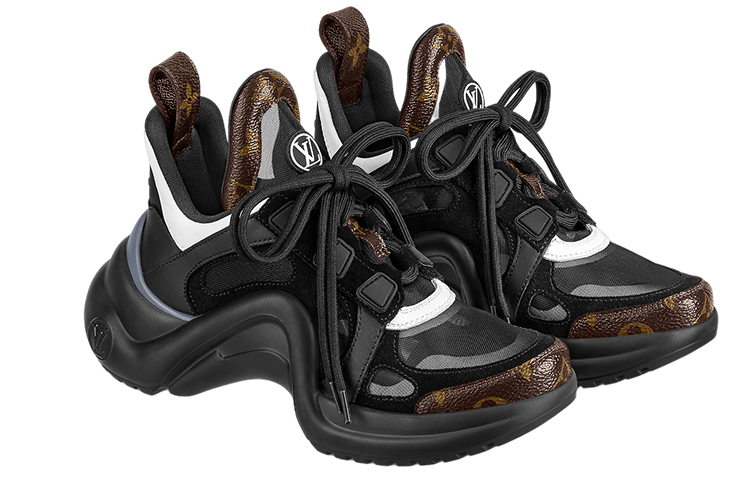 (W) LV LV Archlight Sneakers 'Black with Brown Monogram' 圖 3