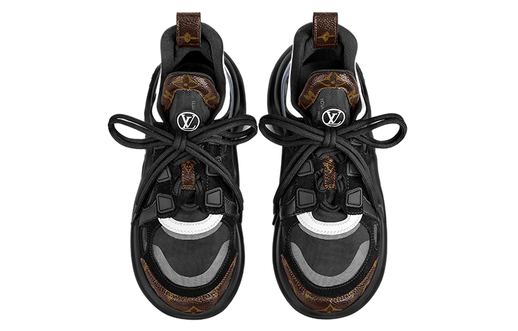 (W) LV LV Archlight Sneakers 'Black with Brown Monogram' 圖 4