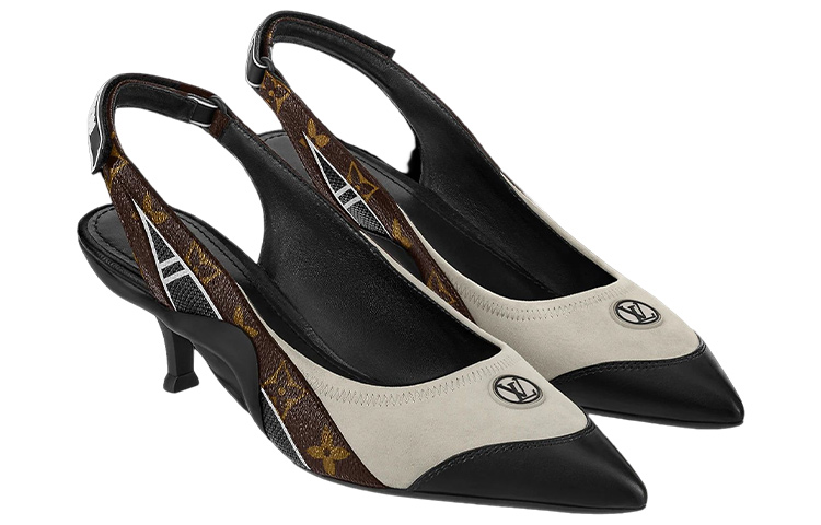 Lookbook (W) 路易威登 阿克莱特黑灰补丁跑鞋 1AAP8J