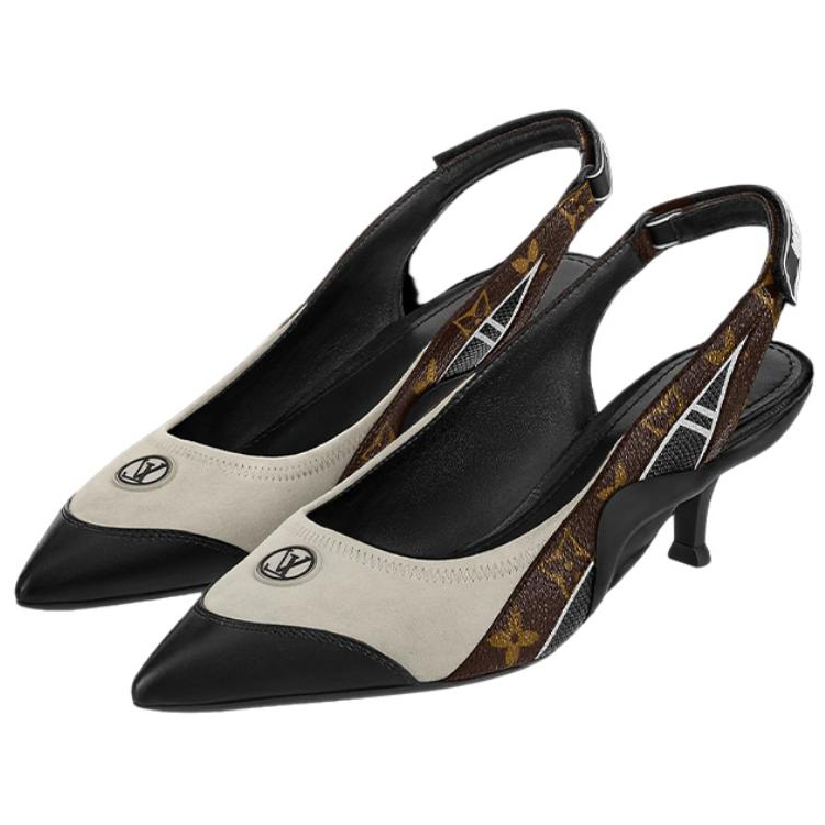 Shop (W) 路易威登 阿克莱特黑灰补丁跑鞋 1AAP8J