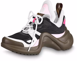 (Women) Louis Vuitton Archlight Sneakers 'Black Pink Brown' 1A957E (Women) Louis Vuitton Archlight Sneakers 'Black Pink Brown' 1A957E