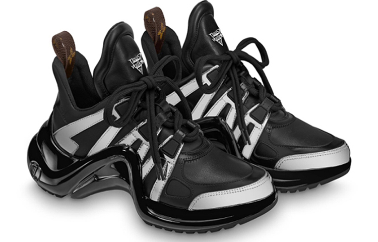(W) LV LV ARCHLIGHT Sports Shoes Black/Silver 圖 3