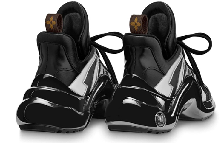 (W) LV LV ARCHLIGHT Sports Shoes Black/Silver 圖 4