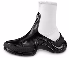 (Women) Louis Vuitton LV Archlight High-Top Sports Shoes Black/White 1A67FA (Women) Louis Vuitton LV Archlight High-Top Sports Shoes Black/White 1A67FA