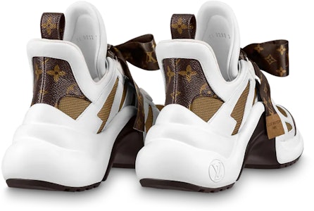 (W) 路易威登 Archlight 1.0 运动鞋'白色棕色棕色蝴蝶结' 1AACQB Lookbook (W) 路易威登 Archlight 1.0 运动鞋'白色棕色棕色蝴蝶结' 1AACQB