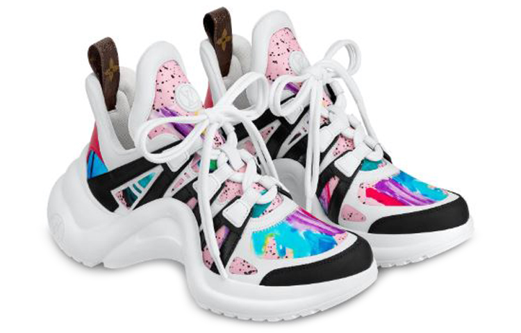 (W) LV LV Archlight Sports Shoes White/Pink 圖 3