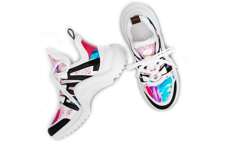 (W) LV LV Archlight Sports Shoes White/Pink 圖 6