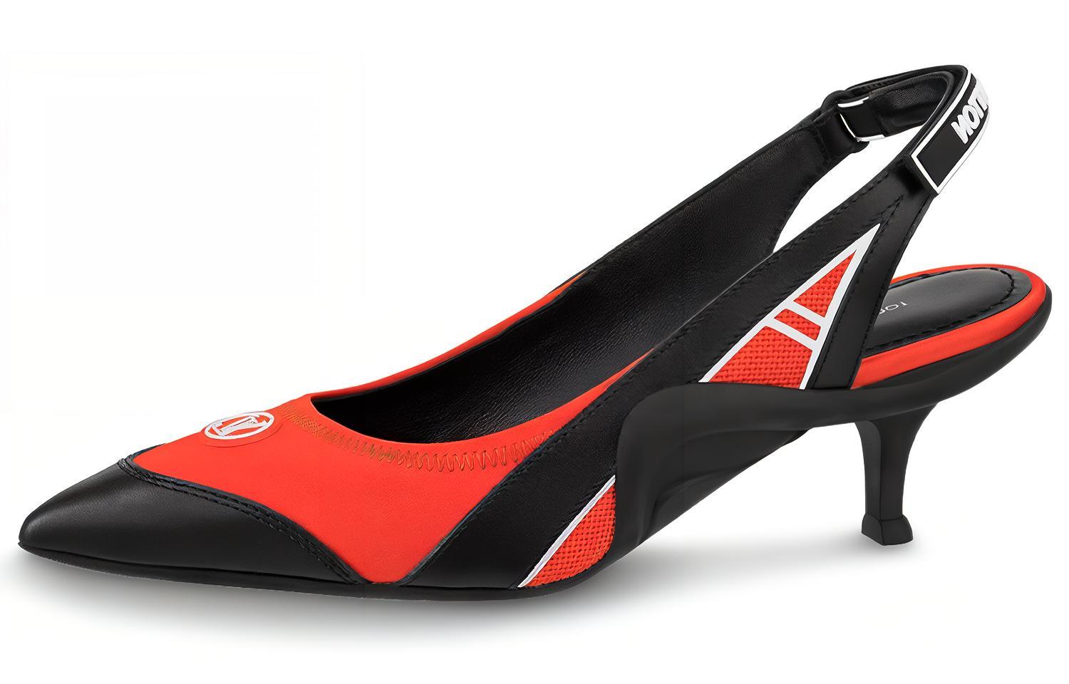 (W) LV Archlight 'Orange High-Heel'