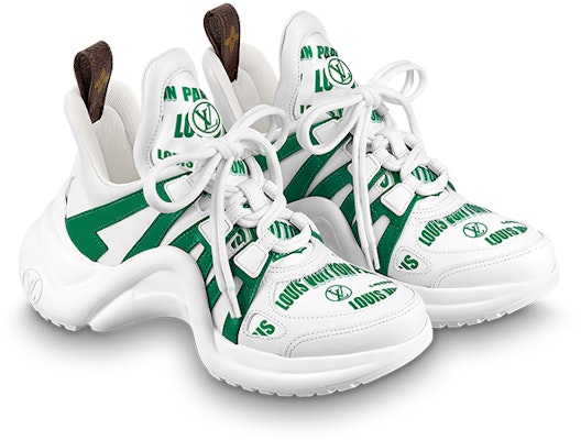 (W) Sneakers Louis Vuitton Archlight 1.0 'Putih Hijau' 1A9D32 Order (W) Sneakers Louis Vuitton Archlight 1.0 'Putih Hijau' 1A9D32