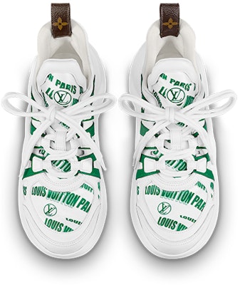 (W) Sneakers Louis Vuitton Archlight 1.0 'Putih Hijau' 1A9D32 Lookbook (W) Sneakers Louis Vuitton Archlight 1.0 'Putih Hijau' 1A9D32