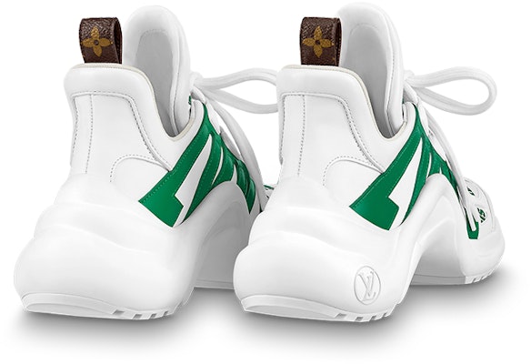 (W) Sneakers Louis Vuitton Archlight 1.0 'Putih Hijau' 1A9D32 Shop (W) Sneakers Louis Vuitton Archlight 1.0 'Putih Hijau' 1A9D32