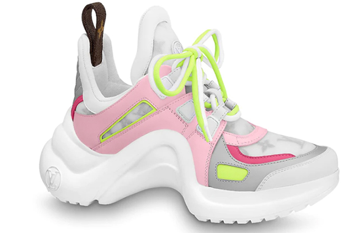(W) LV LV Archlight Sports Shoes Pink/Green 圖 2