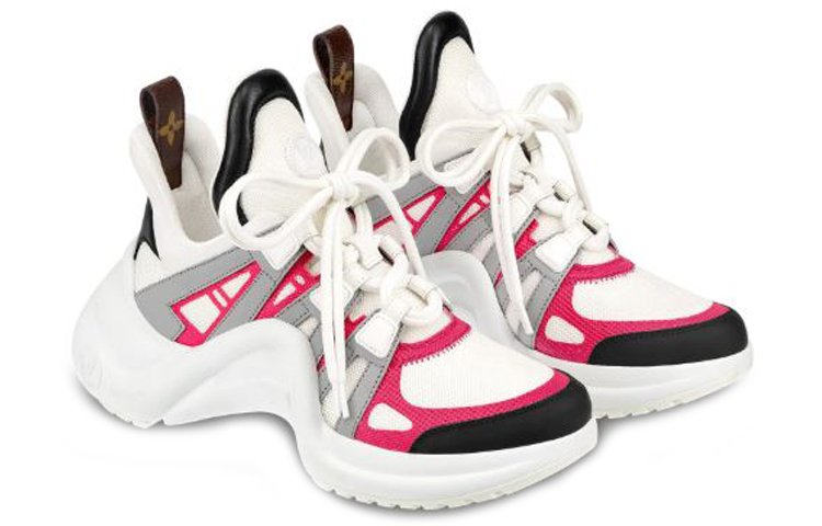 (W) LV LV Archlight Sports Shoes Pink/White 圖 3
