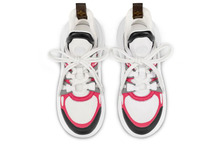 (W) LV LV Archlight Sports Shoes Pink/White 圖 5