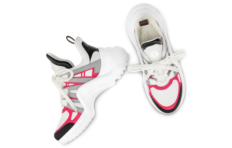 (W) LV LV Archlight Sports Shoes Pink/White 圖 6