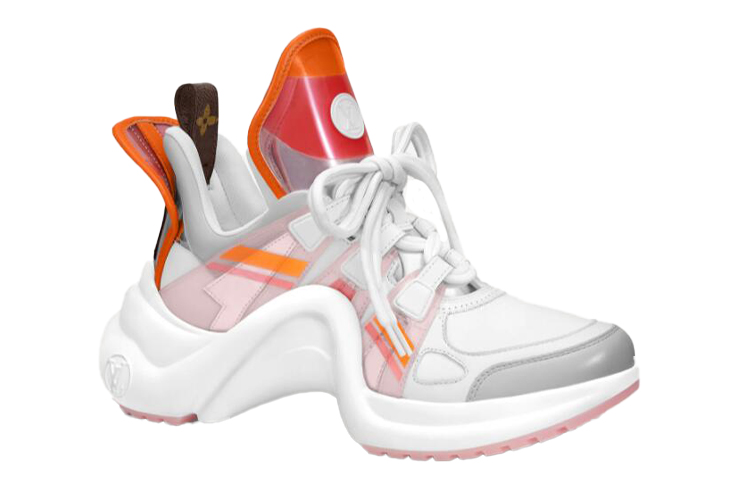 (W) LV Archlight 'Pink White' 圖 2