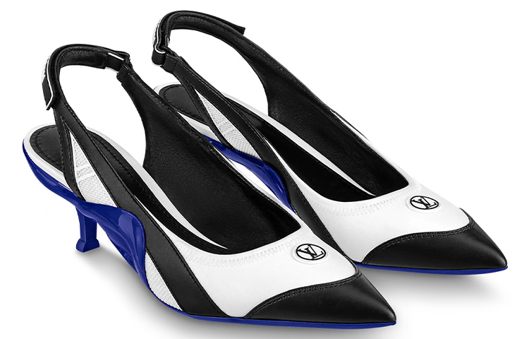 (W) LV Archlight 'White Blue Heel' 圖 3