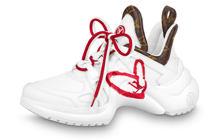 (W) LV Archlight 'White Low-Top'