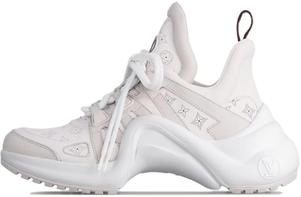 (W) ルイ・ヴィトン アーチライト 白ローカット 1ACGNS Buy (W) ルイ・ヴィトン アーチライト 白ローカット 1ACGNS