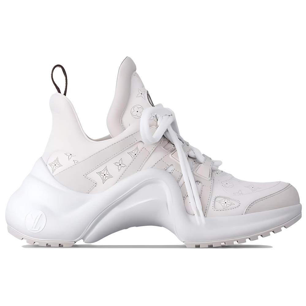 Order (W) ルイ・ヴィトン アーチライト 白ローカット 1ACGNS