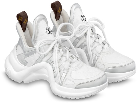 (W) Sneakers Louis Vuitton LV Archlight 'Putih Mini Monogram Perak' 1ABVFL Order (W) Sneakers Louis Vuitton LV Archlight 'Putih Mini Monogram Perak' 1ABVFL