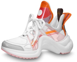 (Women) Louis Vuitton LV Archlight Sports Shoes White/Orange 1A65RA (Women) Louis Vuitton LV Archlight Sports Shoes White/Orange 1A65RA
