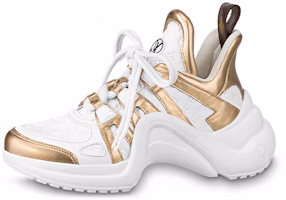 (Women) Louis Vuitton Archlight 1.0 Sneakers 'White Gold' 1ABVG1 (Women) Louis Vuitton Archlight 1.0 Sneakers 'White Gold' 1ABVG1