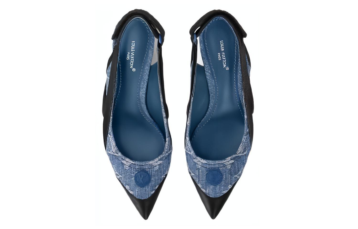 (W) LV Archlight High-Heel 'Black Blue' 圖 4