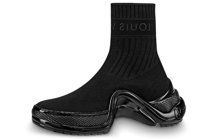 Buy (W) Louis Vuitton Archlight Sepatu Tinggi Hitam 1A52LL